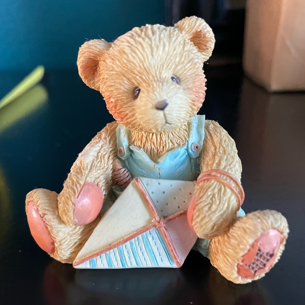 Cherished Teddies Mark "Friendship Is In The Air" Figurine - March